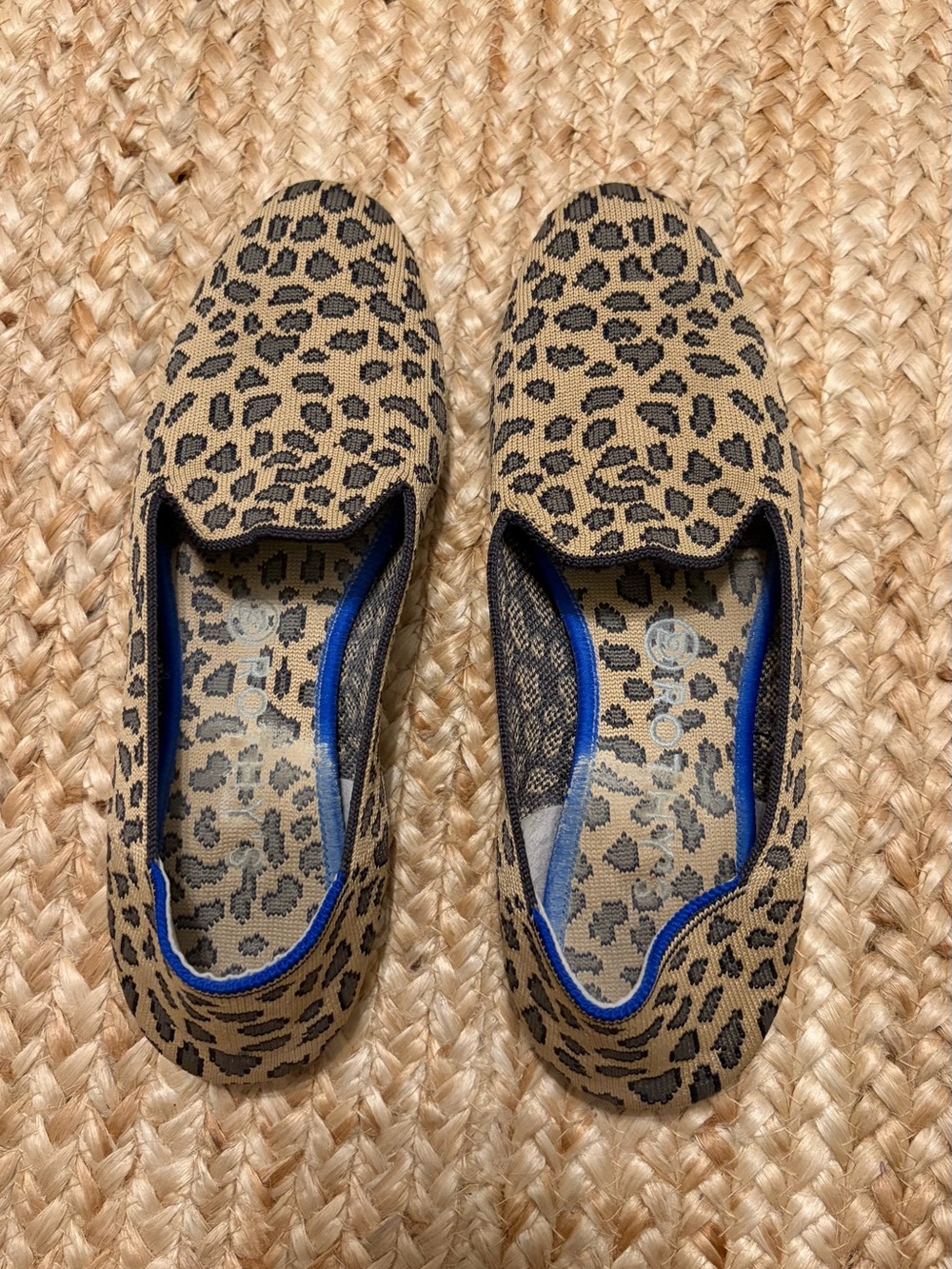 Rothy’s Leopard Print Loafers